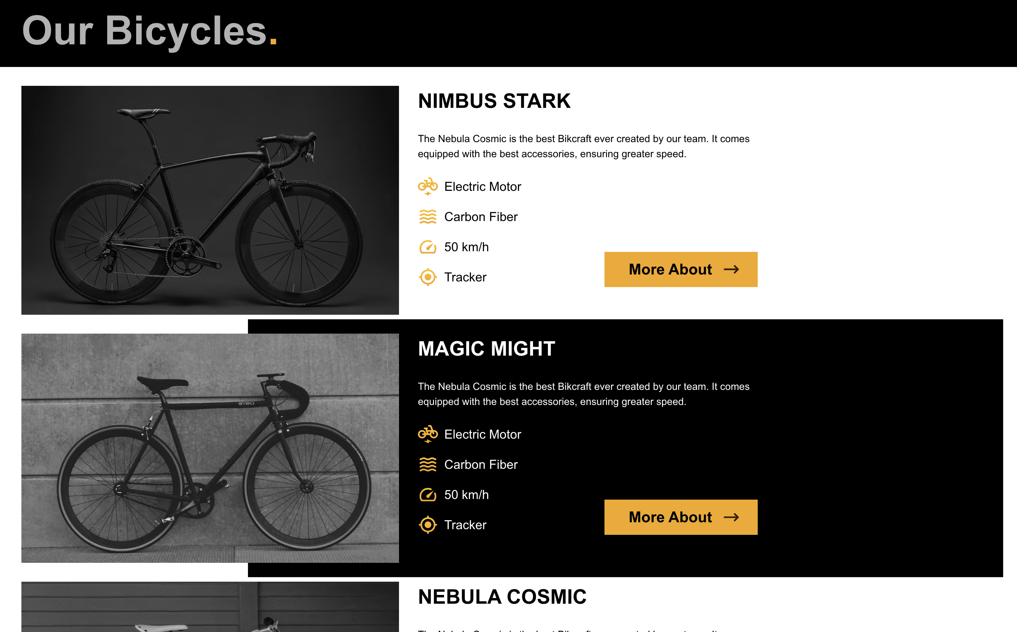 Img of bikecraft website